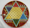 2 in 1 Chinese Checkers and Checkers 538 - Ohio Art - Good Condition