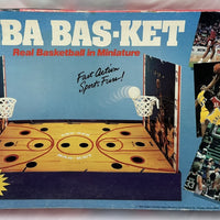Bas-ket Game Miniature Basketball - 1988 - Cadaco - Good Condition