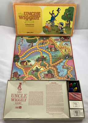 Uncle Wiggily Game - 1971 - Parker Brothers - Good Condition