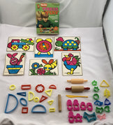Kenner Play Doh Press N Play Playset - 1971 - Kenner - Good Condition