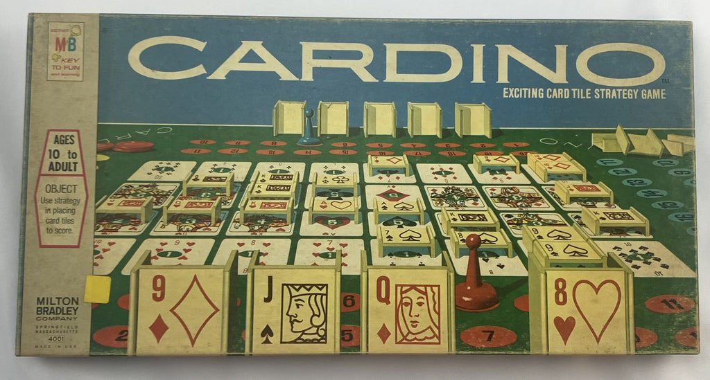 Cardino Game - 1970 - Milton Bradley - New Old Stock