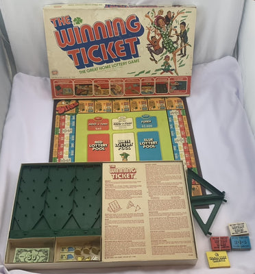 The Winning Ticket Game - 1977 - Ideal - Very Good Condition