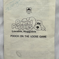 Pound Puppies: Pooch on the Loose Game - 1986 - Golden - Good Condition