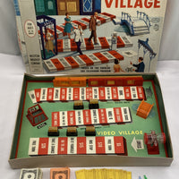 Video Village Board Game - 1960 - Milton Bradley - Great Condition