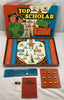 Top Scholar Board Game - 1957 - Cadaco - Good Condition