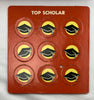 Top Scholar Board Game - 1957 - Cadaco - Good Condition