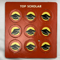 Top Scholar Board Game - 1957 - Cadaco - Good Condition