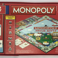 Hello Kitty Monopoly Game - 2010 - USAopoly - Good Condition