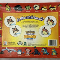 Pokemon Gold & Silver Memory Game - 2000 - Milton Bradley - Great Condition