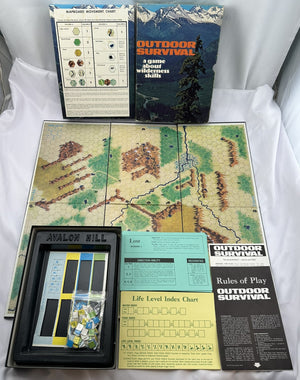 Outdoor Survival Game - 1982 - Avalon Hill - Great Condition
