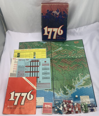 1776: The Game of the American Revolutionary War Game - 1976 - Avalon Hill - Very Good Condition