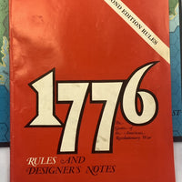 1776: The Game of the American Revolutionary War Game - 1976 - Avalon Hill - Very Good Condition