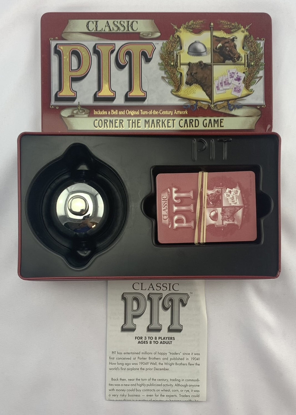 Pit Game - 2008 - Parker Brothers - Great Condition