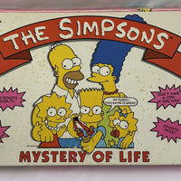 The Simpsons Mystery of Life Game - 1990 - Cardinal - Good Condition