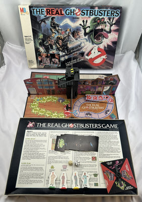 The Real Ghostbusters Game - 1986 - Milton Bradley - Great Condition