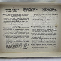 Which Witch? Game - 1970 - Milton Bradley - Very Good Condition