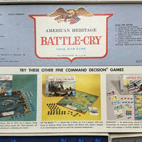 Battle Cry Game - 1961 - Milton Bradley - Great Condition