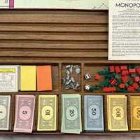 Deluxe Monopoly Game - 1964 - Parker Brothers - Very Good Condition