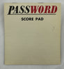 Password Game 10th Edition - 1972 - Milton Bradley - Great Condition