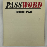 Password Game 10th Edition - 1972 - Milton Bradley - Great Condition
