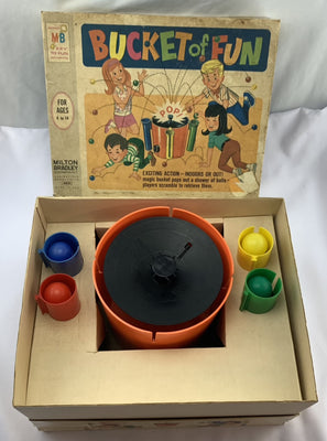 Bucket of Fun Game - 1968 - Milton Bradley - Great Condition