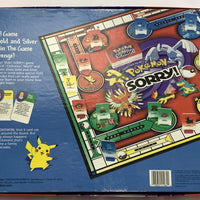 Sorry! The Pokemon Edition Game - 2001- Parker Brothers - Great Condition