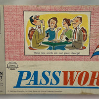 Password Game 3rd Edition - 1962 - Milton Bradley - Great Condition