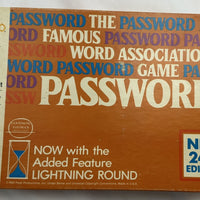 Password Game 24th Edition - 1985 - Milton Bradley - Great Condition