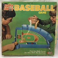 Sure Shot Baseball Game - 1970 - Ideal - Good Condition