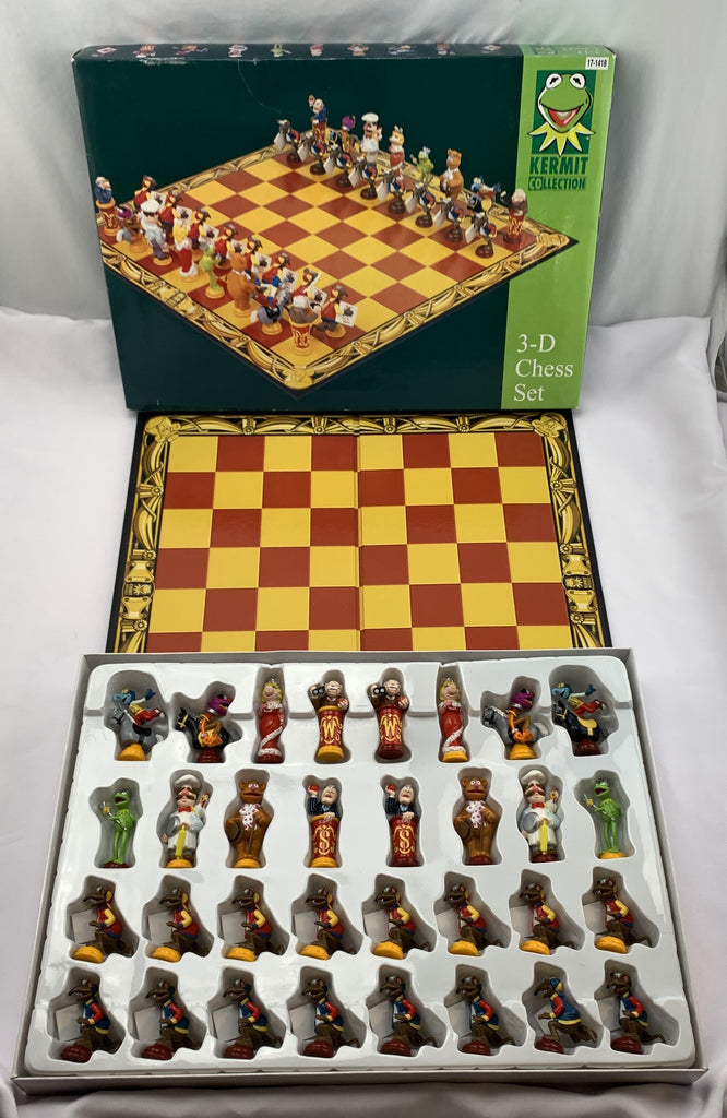 Muppet Chess The Muppets Kermit Collection Chess Set - Great Condition | Mandi's ...