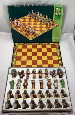 The Muppets Kermit Collection Chess Set - Great Condition