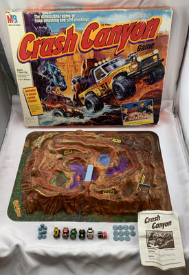 Crash Canyon Game - 1989 - Milton Bradley - Great Condition