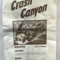 Crash Canyon Game - 1989 - Milton Bradley - Great Condition