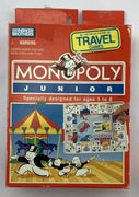 Monopoly Junior Travel Game - 1994 - Parker Brothers - New