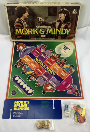 Mork and Mindy Game - 1979 - Parker Brothers - Good Condition