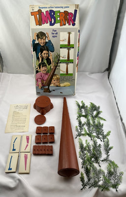 Timber Timberrr! Game - 1970 - Transogram - Great Condition