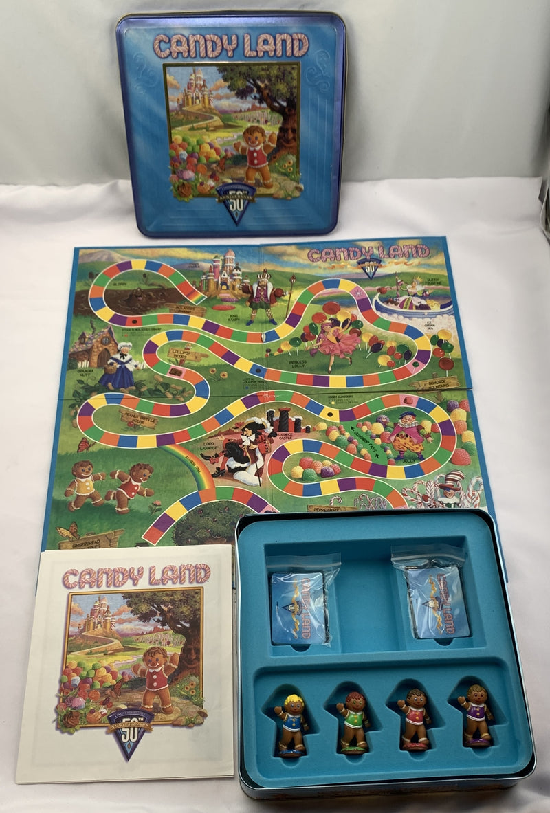 Candy Land 50th Anniversary Game - 1998 - Milton Bradley - Great