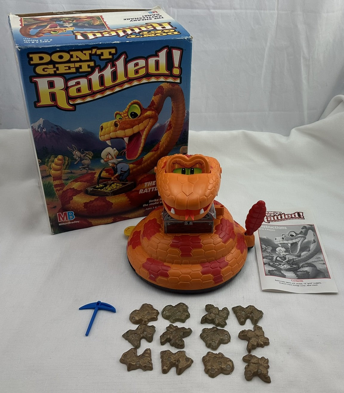 Don't Get Rattled! Game - 1993 - Milton Bradley - Great Condition ...