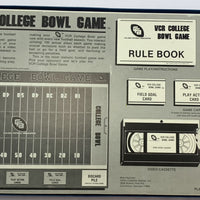 VCR College Bowl Game - 1987 - Interactive Games - New