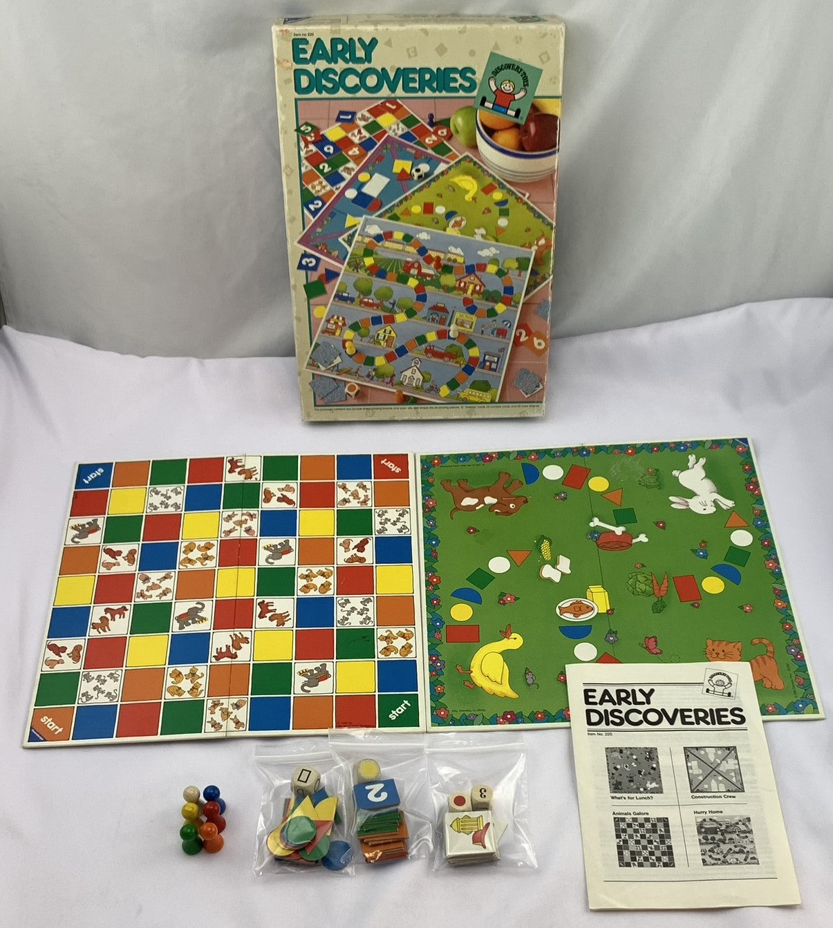 Early Discoveries Game - 1986 - Discovery Toys - Good Condition | Mandi ...