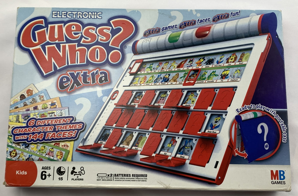 Guess Who Extra Game - 2008 - Milton Bradley - New/Sealed