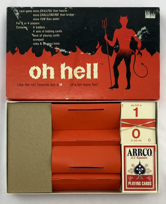 Oh Hell! Game - 1973 - Cadaco - Great Condition