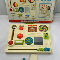 Crib Busy Box Activity Center - 1982 - Fisher Price - Great Condition