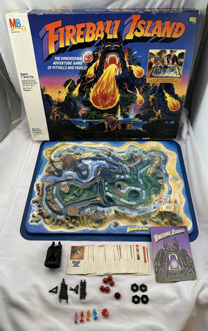 Fireball Island Game - 1986 - Milton Bradley - Great Condition