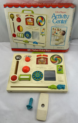 busy box fisher price Fisher-Price Laugh & Learn Boombox Baby Toy plus non Wonder & Wise Busy Box