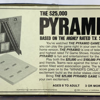 $25,000 Pyramid Game - 1986 - Cardinal - Great Condition