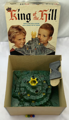 King of the Hill Game - 1958 - Schaper - Great Condition