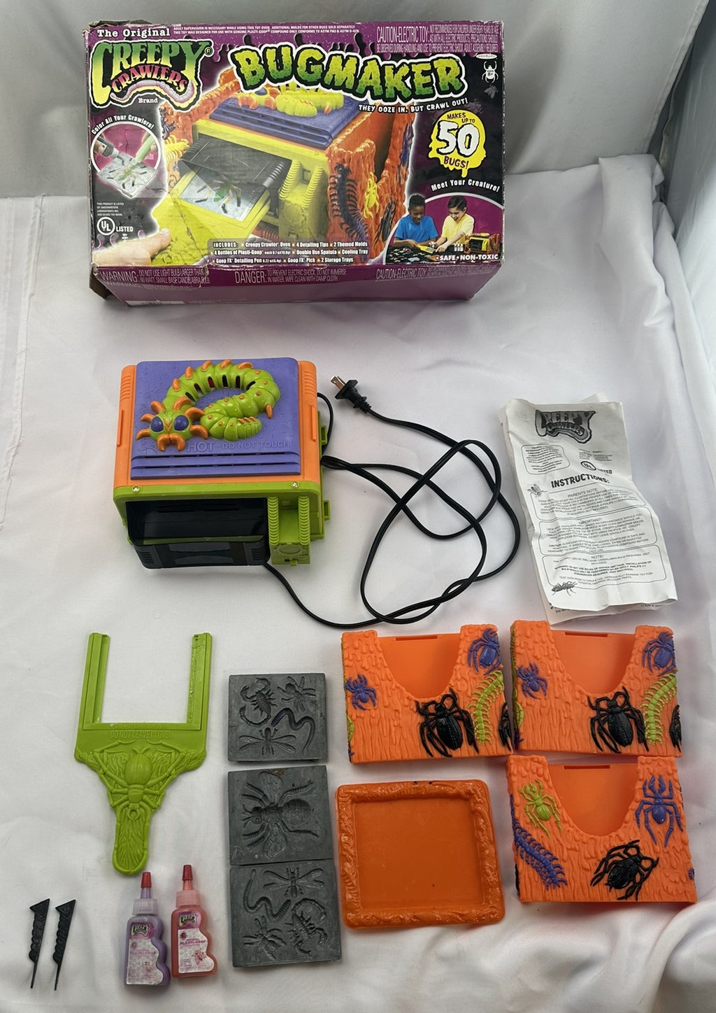 Creepy Crawlers - 2006 - Jakks Pacific - Great Condition