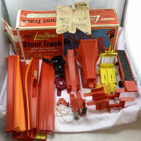 Johnny Lightning Stunt Track Set with Lots of Extras, in Original Box - 1970's - Topper Toys - Great Condition