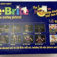 Lite Brite Potato Head Edition - 1998 - 6+ Unpunched Sheets - 150+ Pegs - Working - Very Good Condition